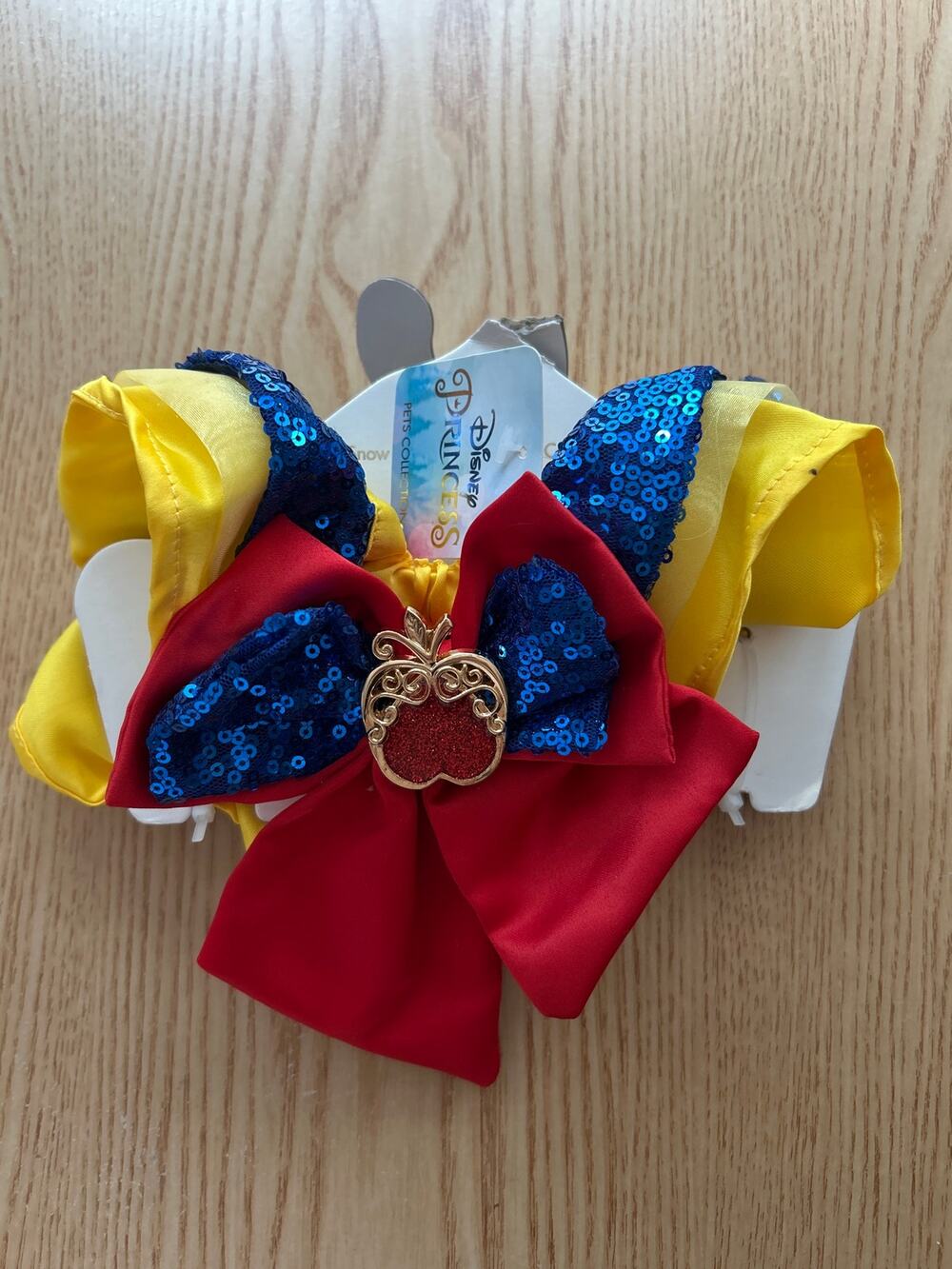 #1 New Doggie Disney's Princess Halloween Collar Costume Large 15.5"-31.5" Neck
